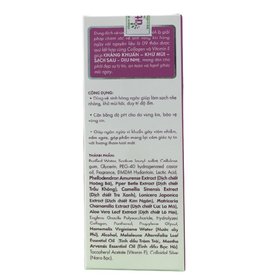 Dung dịch vệ sinh phụ nữ Herna kháng khuẩn, khử mùi chai (100ml)