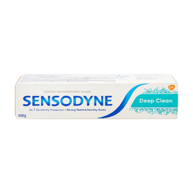 Kem đánh răng Sensodyne Deep Clean giảm ê buốt răng tuýp 100g