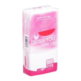 Khăn giấy lụa Bless You À La Vie 3 lớp 12 tờ