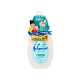 Sữa tắm chứa sữa và gạo cho bé Johnson Baby (200ml)