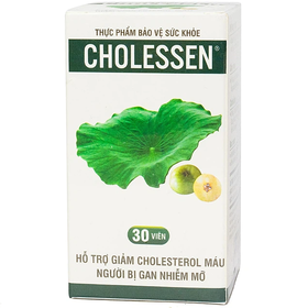 Thực phẩm bảo vệ sức khỏe Cholessen ( 30 viên)