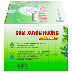 Thuốc Cảm Xuyên Hương Yên Bái điều trị cảm cúm, cảm lạnh