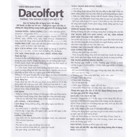 Thuốc Dacolfort 500mg điều trị suy giãn tĩnh mạch, trĩ