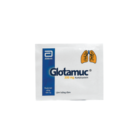 Thuốc Glotamuc Glomed hỗ trợ làm loãng đàm (10 vỉ x 10 viên)
