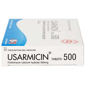 Thuốc Usarmicin 500mg trị nhiễm khuẩn tiết niệu 2 vỉ x 10 viên