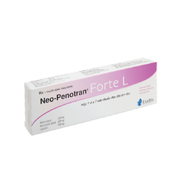 Viên đặt âm đạo Neo-Penotran Forte L điều trị bệnh nấm Candida âm đạo (1 vỉ x 7 viên)