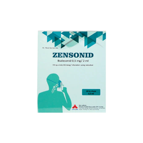 Hỗn dịch khí dung Zensonid CPC1 trị hen phế quản (10 ống x 2ml)
