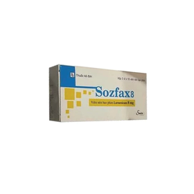 Thuốc Sozfax 8mg chống viêm, giảm đau (3 vỉ x 10 viên)