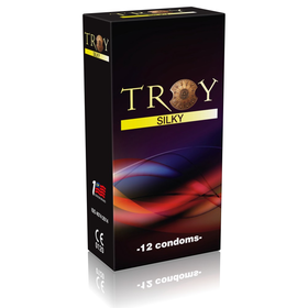Bao cao su Troy Silky siêu mỏng (12 cái)