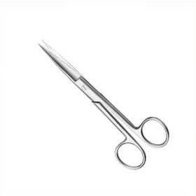 Kéo thẳng 2 đầu nhọn Electro Bismed dùng để thay băng cho bệnh nhân, cắt gòn (14cm)