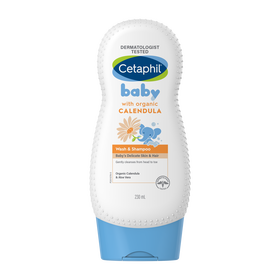Sữa tắm gội trẻ em tinh chất hoa cúc Cetaphil Baby Wash And Shampoo With Organic Calendula (230ml)