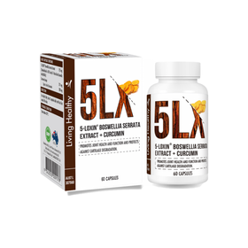 Thực phẩm bảo vệ sức khỏe 5-Loxin Boswellia Serrata Extract + Curcumin (Hộp 60 viên)