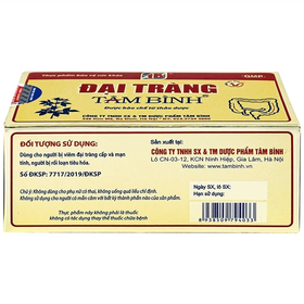 Thực phẩm bảo vệ sức khỏe Đại tràng Tâm Bình (50 viên)