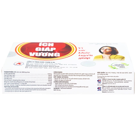 Thực phẩm bảo vệ sức khỏe Ích Giáp Vương (30 viên)