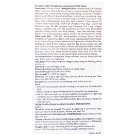 Thực phẩm bảo vệ sức khỏe LIVERIL Tablets (30 viên)