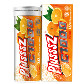 Thực phẩm bảo vệ sức khỏe Plusssz C1000 vitamin orange flavoured sugar free (10 viên)