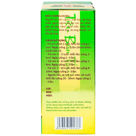 Thực phẩm bảo vệ sức khỏe Tiêu ban thủy new (150ml)