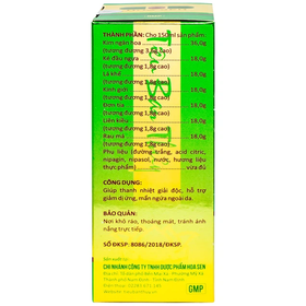 Thực phẩm bảo vệ sức khỏe Tiêu ban thủy new (150ml)