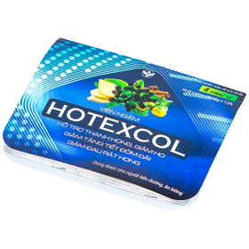 Thực phẩm bảo vệ sức khỏe VIÊN NGẬM HOTEXCOL (Hộp 10 vỉ)