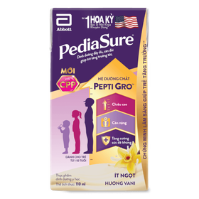Thực phẩm dinh dưỡng y học Pediasure hương Vani (110ml)