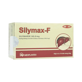 Thuốc Silymax F 140mg trị viêm gan, suy gan, gan nhiễm mỡ (60 viên)