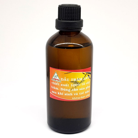 Tinh dầu tràm dành cho mẹ và bé Dầu Tràm Lava Phòng ngừa cảm mạo, trúng gió (100ml)