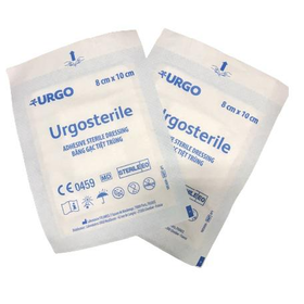 Băng gạc Urgo Sterile size 10cm x 8cm vô trùng, thoáng khí, khả năng thấm hút cao (50 miếng)