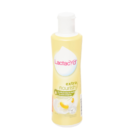 Dung dịch vệ sinh phụ nữ Lactacyd Extra Nouris hỗ trợ làm sạch nhẹ nhàng vùng kín, ngăn nhiễm khuẩn (250ml)