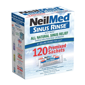 Gói hỗn hợp pha dung dịch rửa mũi NeilMed Sinus Rinse giảm và ngăn ngừa các chứng viêm mũi dị ứng (120 gói)