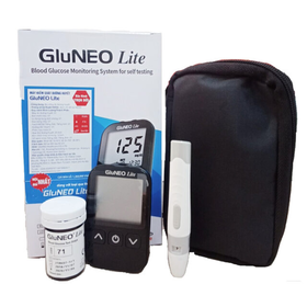 Máy đo đường huyết GluNEO Lite giúp đo đường huyết một cách an toàn, nhanh chóng, chính xác