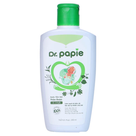 Nước tắm gội thảo dược Dr.Papie ngừa rôm sảy, mẩn ngứa cho bé (230ml)