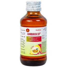 Siro Ambroco hỗ trợ tan đàm cho trẻ