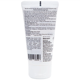 Sửa rửa mặt tạo bọt dịu nhẹ Eucerin Acne-Oil Control Pro Acne Solution Soft Cleansing Foam (50g)