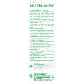 Thực phẩm bảo vệ sức khỏe NGA PHỤ KHANG (60 viên)