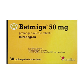 Thuốc Betmiga 50mg hỗ trợ điều trị hội chứng bàng quang tăng động (Hộp 30 viên)