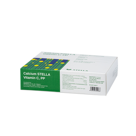 Thuốc Calcium STL điều trị còi xương và bổ sung canxi (2 vỉ x 10 ống x 5ml)