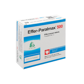 Thuốc Effer-Paralmax 500 giảm các chứng đau nhẹ đến vừa, đau đầu, đau răng