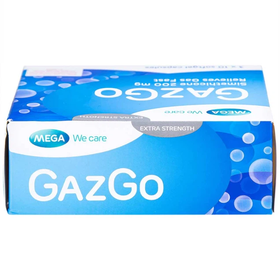 Thuốc GazGo 200mg điều trị khó chịu, căng đau, trướng bụng
