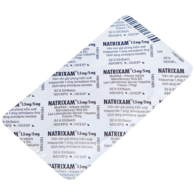 Thuốc Natrixam 1.5mg/5mg điều trị tăng huyết áp (30 viên)