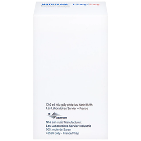 Thuốc Natrixam 1.5mg/5mg điều trị tăng huyết áp (30 viên)