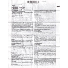 Thuốc Natrixam 1.5mg/5mg điều trị tăng huyết áp (30 viên)