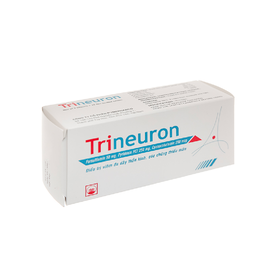 Thuốc Trineuron Trị Bệnh Do Vitamin Nhóm B (Hộp 5 Vỉ X 10 Viên)