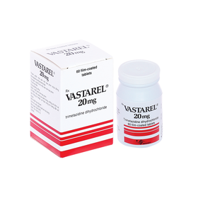 Thuốc Vastarel 20mg điều trị đau thắt ngực (60 viên)