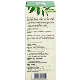 Tinh dầu Tràm Mệ Đoan hỗ trợ phòng giảm các chứng cảm cúm, sổ mũi, ho, ngạt mũi (50ml)