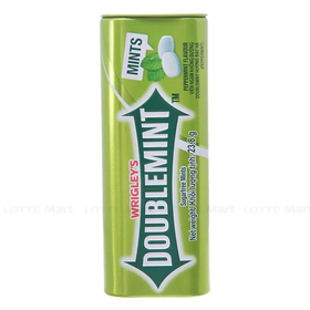 Viên ngậm không đường Doublemint Mints hương bạc hà giúp hơi thở thơm mát và khử mùi hôi miệng (23.8g)