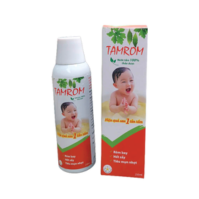 Nước tắm thảo dược Tảmom làm sạch, phòng ngừa rôm sẩy ( 250ml )