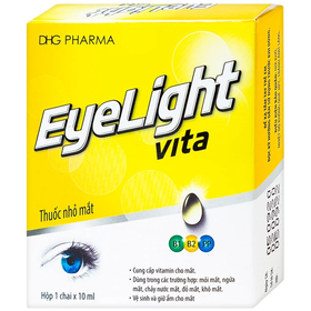 Thuốc nhỏ mắt Eyelight Vita DHG cung cấp Vitamin cho mắt (10ml)