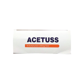 Dung dịch uống Acetuss 200mg / 10ml  làm loãng chất nhầy (20 ống x 10ml)