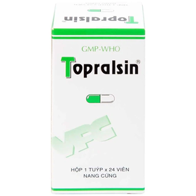Thuốc Topralsin hỗ trợ điều trị triệu chứng ho khan (Hộp 24 viên)