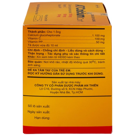 A.T Calcium cort  An Thiên - Hỗ trợ bổ sung vitamin và khoáng chất cho cơ thể (30 ống x 10ml)